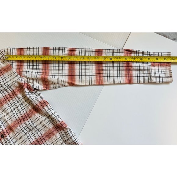 PENDLETON Women100% Cotton Plaid Button Down Shirt Small - Picture 10 of 10